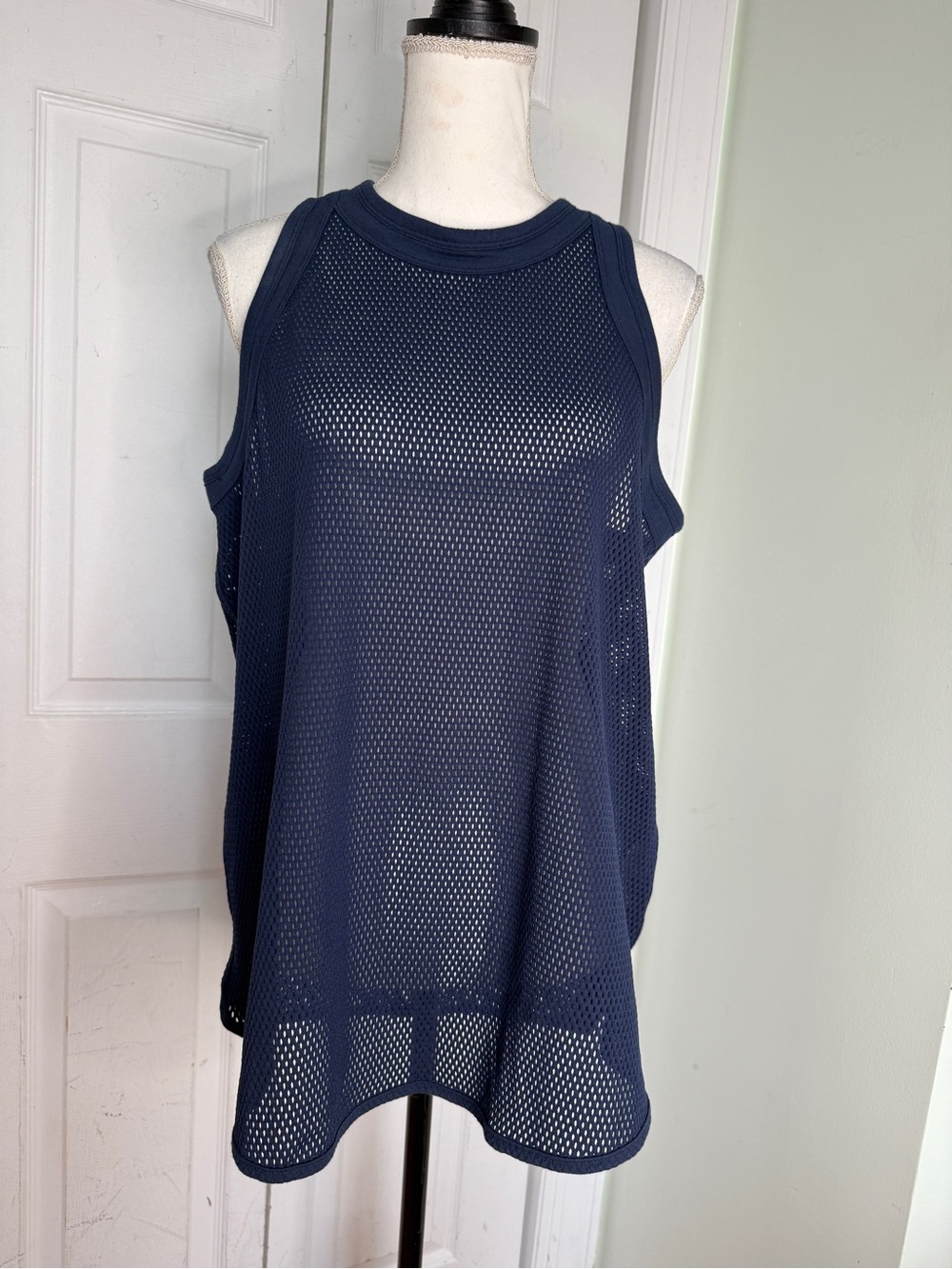 NWOT Stella McCartney and Adidas Collab Mesh Athleisure Wear Tank